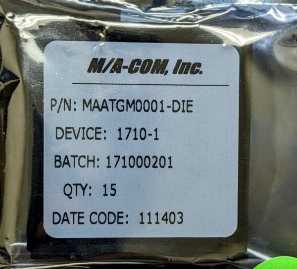 MAATGM0001-DIE